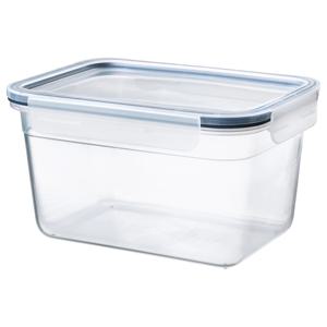 IKEA 365+ 밀폐용기 반찬통 직사각 2L (플라스틱)