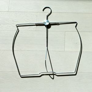 키키 크롬 성인 남자 수영복 옷걸이 수영장 매장용 디스플레이 용품 팬티 트렁크 속옷