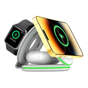 접이식 무선충전기 맥세이프 에어팟 애플워치 A3in1-W
