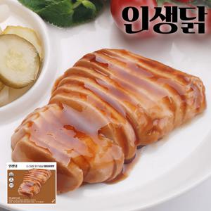 소스담은 닭가슴살 슬라이스 데리야끼맛 130g 10팩