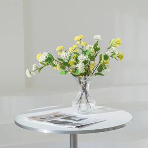 란타나 민들레 스프레이 조화_3color