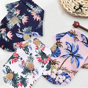 고양이 강아지옷 알로하 하와이셔츠