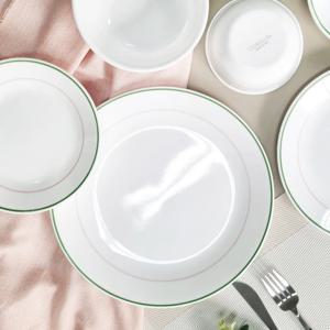 더블링 그린티 35P 10인 그릇세트 접시 식기 혼수 결혼 집들이 선물