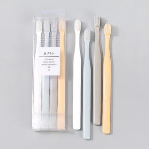 손님용 칫솔 세트 여행용 일회용 칫솔 4개입