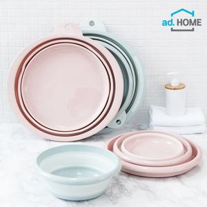 다용도 접이식대야 세숫대야 고무다라이 HO-1000 3size