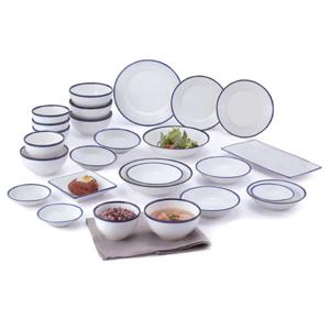 핸드페인팅 카사벨라 4인 홈세트 20p 식기세트 그릇세트 신혼 집들이 한식 도자기 혼수