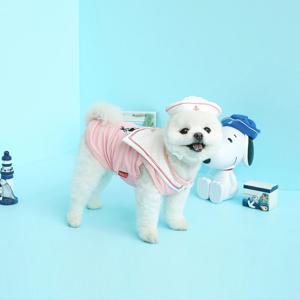 강아지옷 피너츠 마린쿨 티셔츠 모자 풀세트