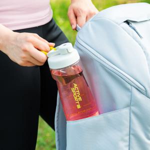 밀폐가능! 액티브 스포츠 물병 550ml / 운동용물병 (라이트그레이)