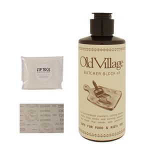미국산 도마오일 부처블락 나무 도마용 오일 200ml 용량다양 부자재포함 세트