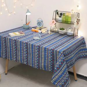 보헤미안 빈티지 린넨 식탁 매트