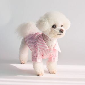 고양이 강아지옷 스탠다드 스트라이프 셔츠