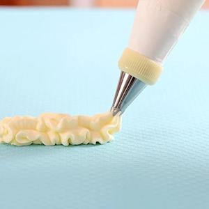 짤주머니+모양깍지6P 비닐 생크림 케익 제빵 홈베이킹