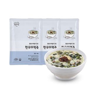 한우미역죽 500g 3팩 Set