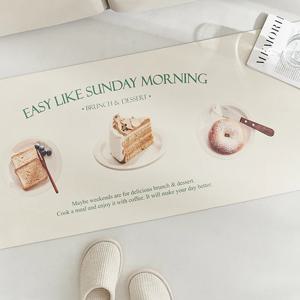 물기순삭! 선데이모닝 빨아쓰는 규조토 주방매트