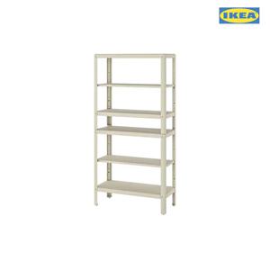 KOLBJORN 콜비에른 6단선반 80x35x162cm 실내외겸용
