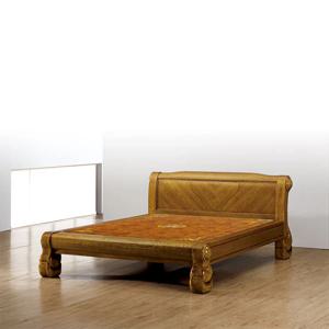 Q4959 흙침대 황토볼 자수확장 퀸