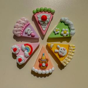 레터링 조각 케이크 자석 마그넷 냉장고자석 귀여운 자석