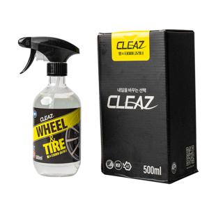 클리즈 자동차 휠 타이어 철분 갈변 제거 클리너 세정제 500ml 1개