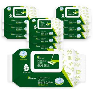 물걸레 청소포 대형 25매 10개