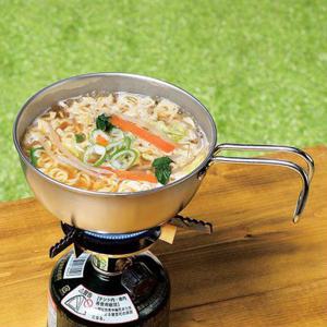 재팬 쯔바메 쉐라 컵볼15cm&손잡이채망 세트(2P) 믹싱볼 채반 직화냄비