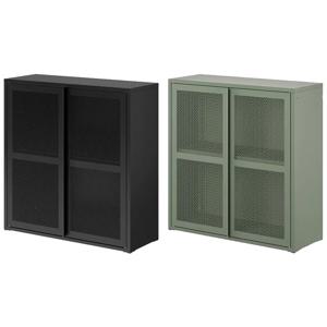 IVAR 이바르 메시 도어수납장 80x83cm/캐비닛/철제수납장/인테리어