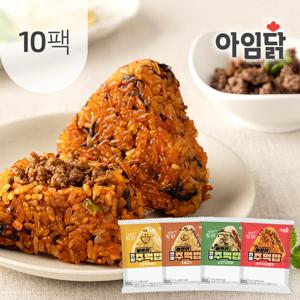 바쁘닭 현미 주먹밥 4종 10팩