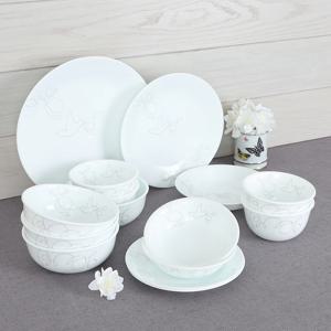 모닝브리즈 원형 4인 15P 홈세트