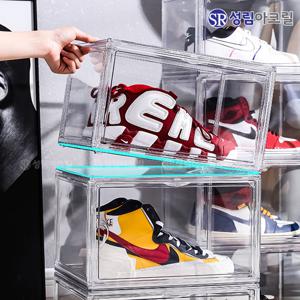 운동화 투명 아크릴 케이스 진열장 신발 정리정돈 슈즈박스