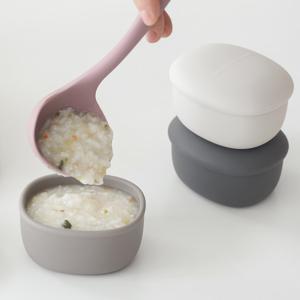브로니 실리콘 밥팩 전자레인지 냉동밥 보관용기 180ml 3colors