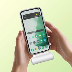 엑티몬 포켓형 도킹형보조배터리 거치대 무선 아이폰 8핀 스마트폰 5000mAh