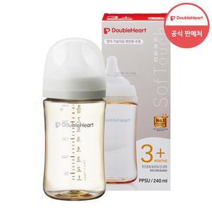 모유실감 3세대 PPSU 오후의베이지 240ml (젖꼭지M)