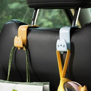 차량용 후크 마스크걸이 자동치 행거 가방 걸이 2P