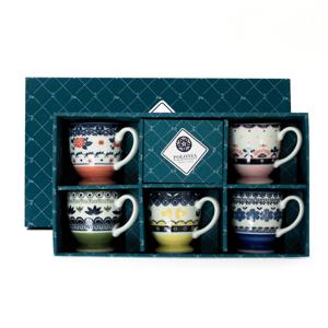 폴란드 디자인 도자기 컵 커피잔 선물 머그컵 세트 5P 320ml