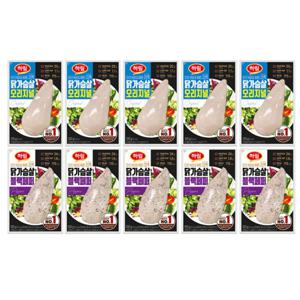 닭가슴살오리지널100g 5봉+닭가슴살블랙페퍼100g 5봉