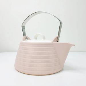 인덕션가능 내열 세라믹 타마키 도자기 차끓이는 커피 주전자 티포트 티팟 1.5L