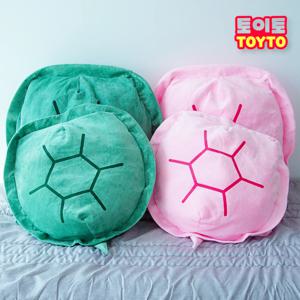 거북이 등딱지 쿠션 꼬북이 등쿠션 2color 2size