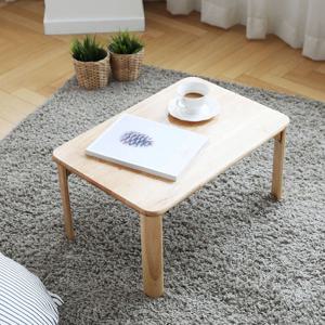 100%고무나무 순수원목 좌식 접이식 테이블