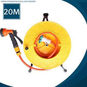 최고급릴호스세트20M 다용도 물호스 세차 베란다청소 물분사기 릴호스