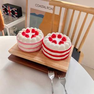 미니 홀 케이크 모형 생일 데코 촬영 소품 가짜 베이커리 빵