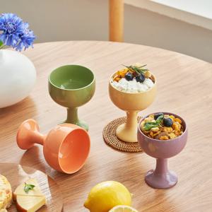 다피 도자기 팔레트 막걸리 고블렛잔 4Color - 술잔 2P 세트 (선물세트)