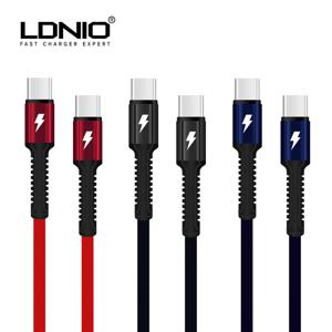LC92 3A TYPE C to C 고속충전 롱케이블 2M 급속 스마트폰 휴대폰 노트북