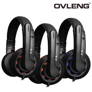 OV-X5 스테레오 게이밍 헤드셋 3.5mm 헤드폰 컴퓨터 PC 게임용 음악 고감도 마이크
