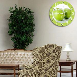 무소음 사과 벽시계 6종