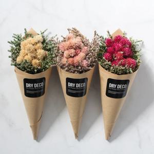 드라이플라워 천일홍 미니꽃다발 3colors