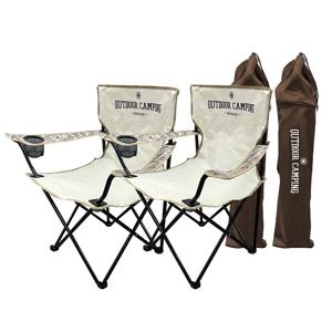 카모 아웃도어 캠핑의자 2P