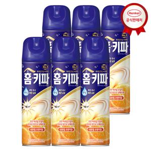 홈키파 수성 에어졸 오렌지향 500mlx6개