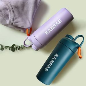 캔사스 이중진공 대용량 스포츠보틀 차량용 진공 쉐이크 텀블러 820ml
