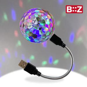 가정용 USB 미러볼 소리인식 조명 노래방 미니휴대용 360도 MSLM-LB360