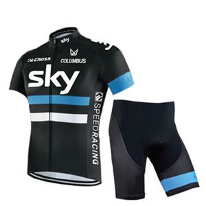 자전거의류 SKY 반팔+반바지 상하의세트