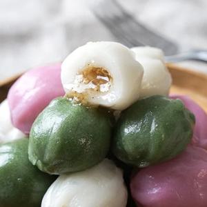 굳지않는 3색 꿀떡 1kg